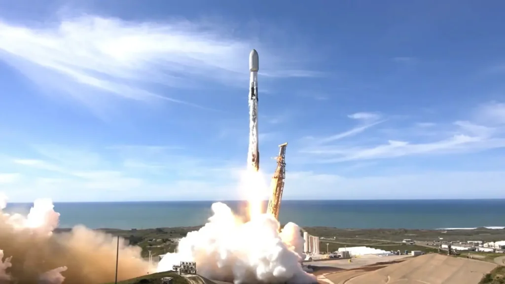 A Falcon 9 launched the Transporter-10 rideshare mission March 4