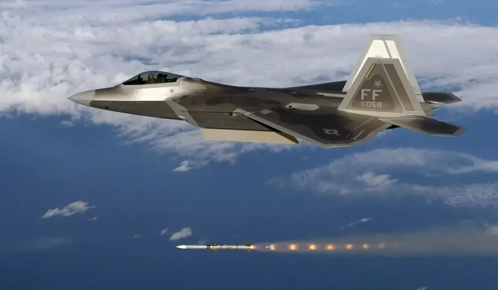 The F-22A Raptor Aircraft Combat Archer